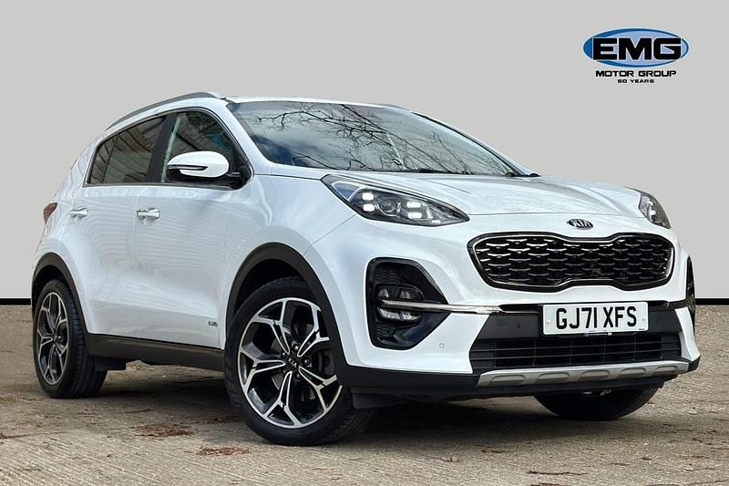 Used Kia Sportage GT-Line 174 HP (127 kW) 2021 White SUV