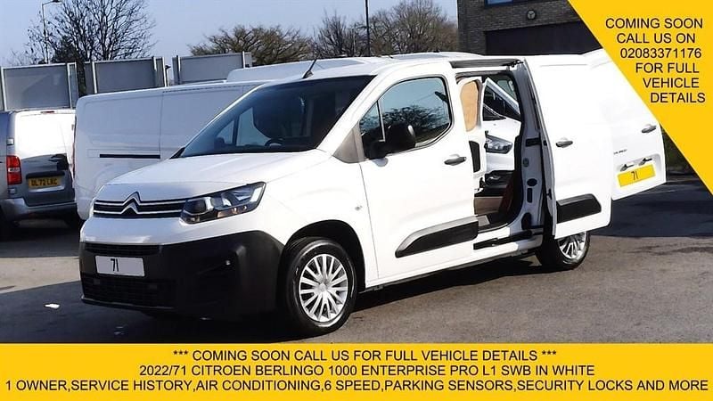 Used Citroën Berlingo 100 HP (73 kW) 2022 White MPV