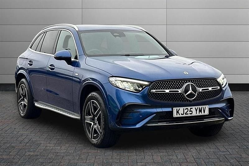 Used Mercedes GLC300e AMG line 313 HP (230 kW) 2025 Blue Estate