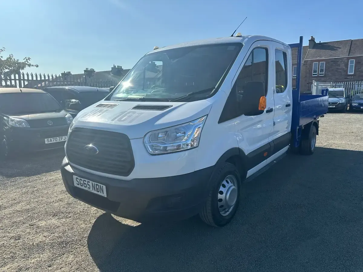 Used Ford Transit 125 HP (91 kW) 2015 White Van