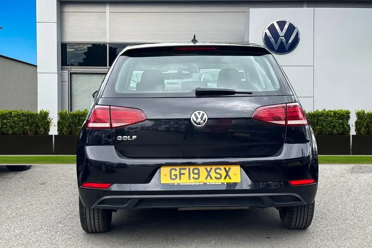 Used VW Golf VII S 2019 Black Hatchback