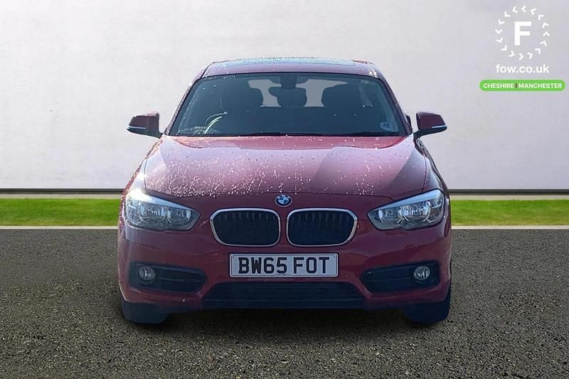 Used BMW 118 Sport Line 136 HP (100 kW) 2015 Red Hatchback
