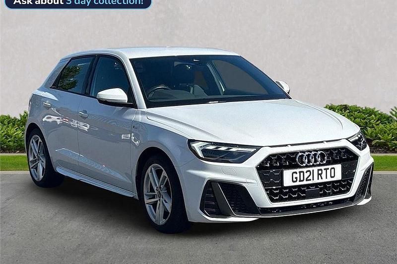White Used 2021 Audi A1 S-Line Hatchback | £18,733 (Fair price) - Image 1/4