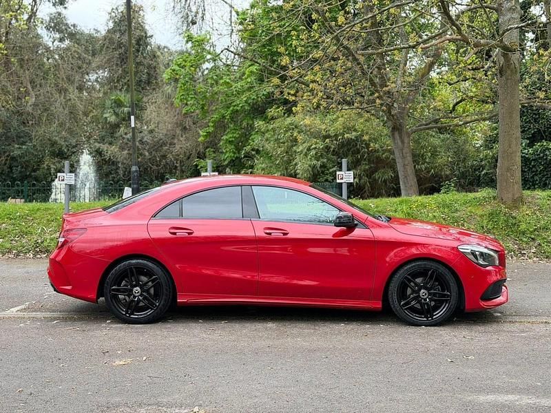 Used Mercedes CLA180 AMG line 2017 Red Sedan