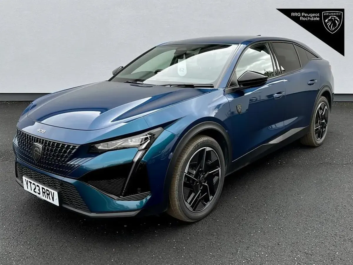 Used Peugeot 408 GTi 129 HP (94 kW) 2023 Blue SUV