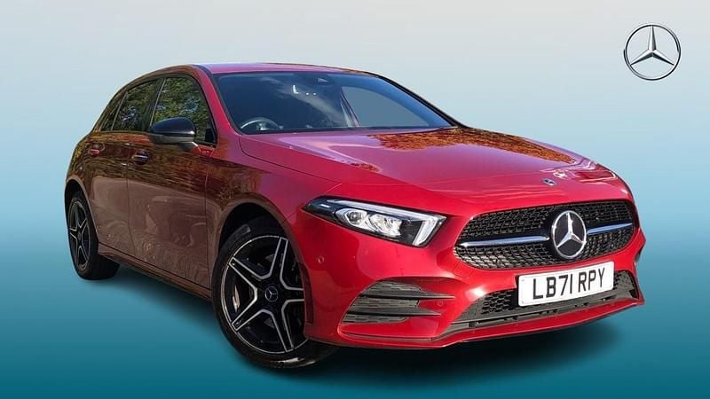 Red Used 2021 Mercedes A250 AMG Line Premium Hatchback | £21,995 (A bit pricey) - Image 1/4