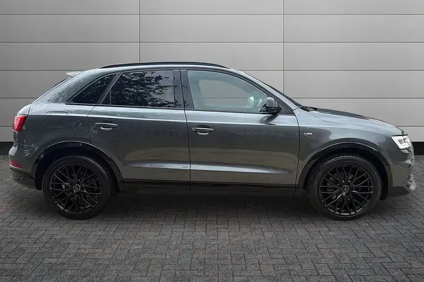 Used Audi Q3 Black Edition 150 HP (110 kW) 2018 Grey SUV