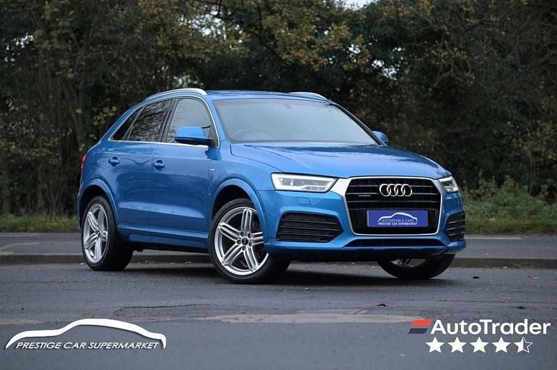 Blue Used 2015 Audi Q3 S-line plus SUV | £11,999 (Fair price) - Image 1/4