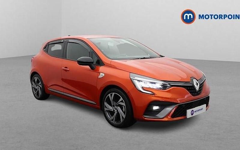 Used Renault Clio V RS Line 140 HP (102 kW) 2022 Orange Hatchback
