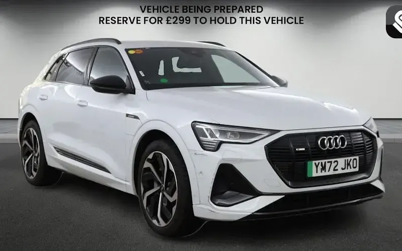 Begagnad Audi e-tron Black Edition 230 kW (313 HK) 2022 SUV