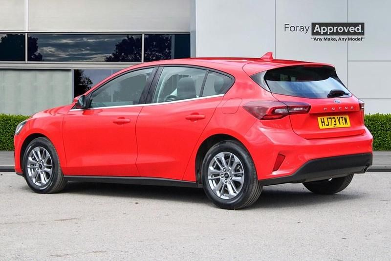Used Ford Focus Titanium 2023 Red Hatchback