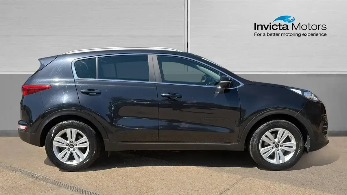 Used Kia Sportage 114 HP (83 kW) 2016 Phantom black SUV