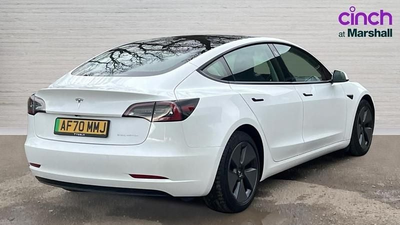 Used Tesla Model 3 Long Range AWD 366 kW (498 HP) 2021 White Sedan