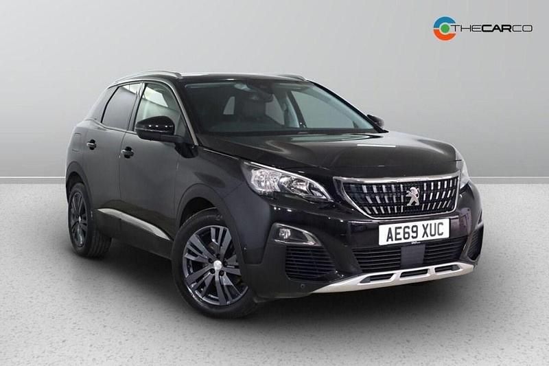 Black Used 2019 Peugeot 3008 Allure Hatchback | £13,475 (Fair price) - Image 1/1