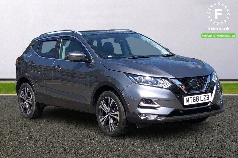 Grey Used 2018 Nissan Qashqai N-Connecta SUV | £11,499 (Fair price) - Image 1/3