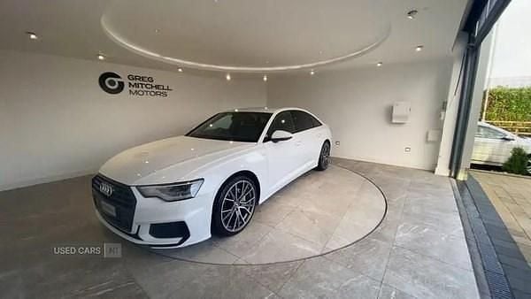 Used Audi A6 S-Line 204 HP (150 kW) 2023 White Sedan