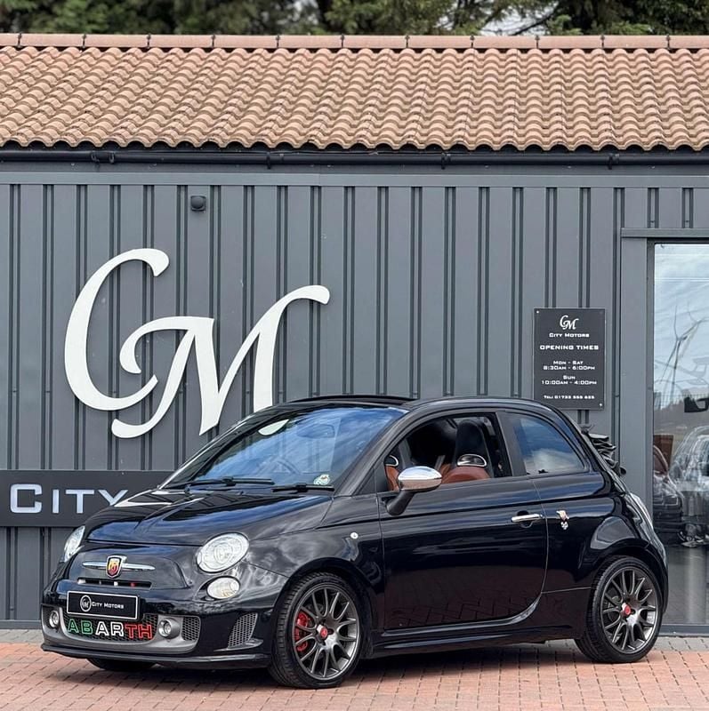 Black Used 2013 Abarth 595C Turismo Cabriolet | £7,490 - Image 1/4