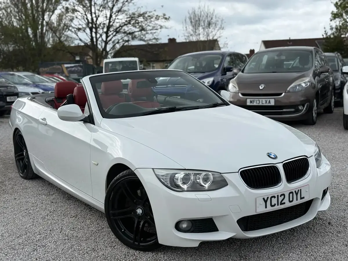 Used BMW 320 Cabriolet M Sport 184 HP (135 kW) 2012 White Cabriolet