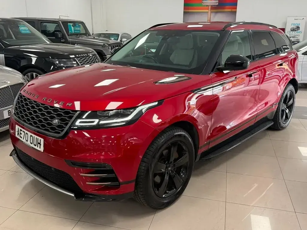 Used Land Rover Range Rover Velar R-Dynamic 240 HP (176 kW) 2020 Red SUV