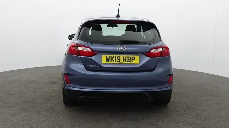Used Ford Fiesta ST-Line 100 HP (73 kW) 2019 Blue Hatchback