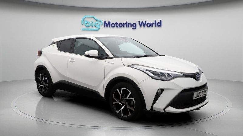 White Used 2020 Toyota C-HR Design SUV | £16,600 (Good price) - Image 1/4