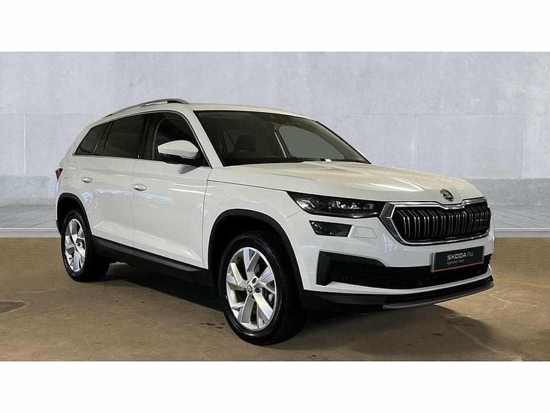 Used Skoda Kodiaq SE L Executive 147 HP (108 kW) 2024 White SUV