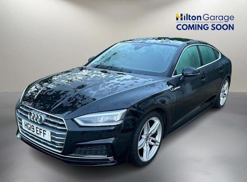 Black Used 2019 Audi A5 Sportback S-Line Hatchback | £16,750 (Super price) - Image 1/1