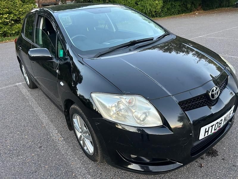 Black Used 2008 Toyota Auris Hatchback | £2,799 (Expensive) - Image 1/4