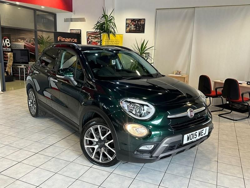 Used Fiat 500X Cross Plus 120 HP (88 kW) 2015 Green SUV