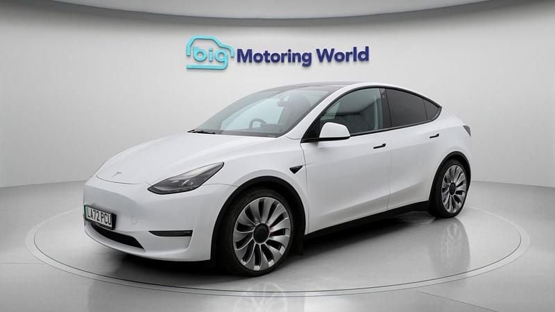 Used Tesla Model Y Performance 392 kW (534 HP) 2022 White SUV