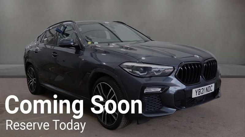 Grey Used 2021 BMW X6 M Sport SUV | £45,990 (Fair price) - Image 1/3