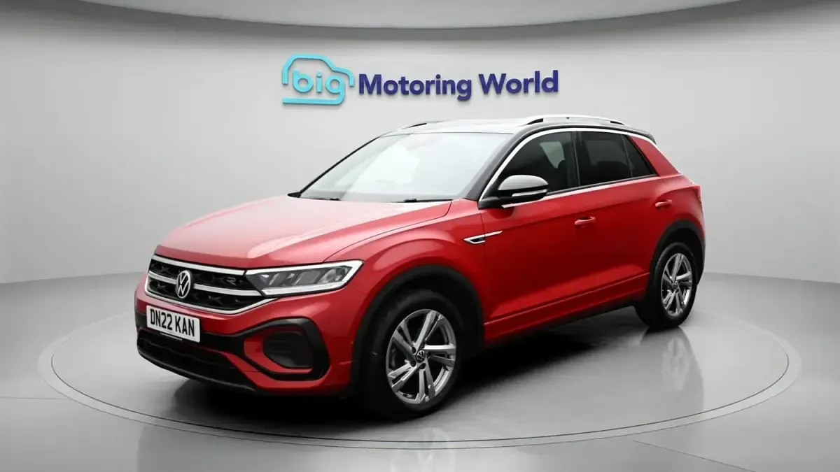 Used VW T-Roc R-line 150 HP (110 kW) 2022 Red SUV