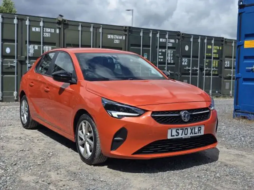 Used Vauxhall Corsa S 100 HP (73 kW) 2020 Orange Hatchback