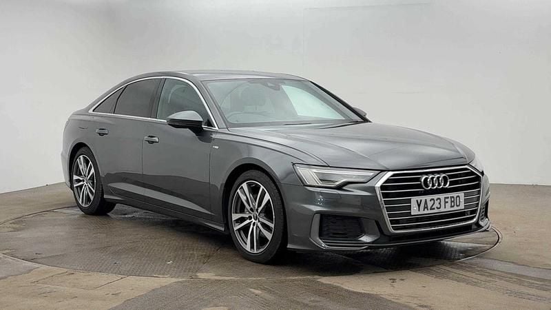 Grey Used 2023 Audi A6 S-Line Sedan | £27,999 (Fair price) - Image 1/2
