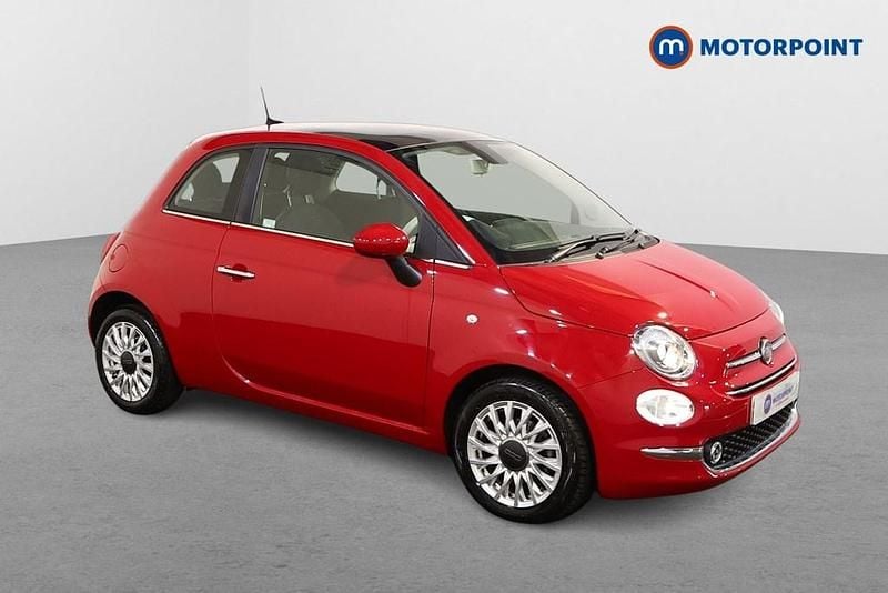 Red Used 2023 Fiat 500 Hatchback | £8,599 (Good price) - Image 1/4