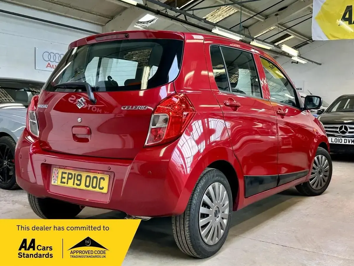 Used Suzuki Celerio 68 HP (50 kW) 2019 Red Hatchback