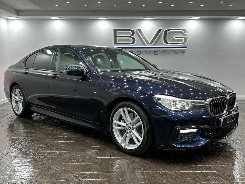 Black Used 2017 BMW 730 M Sport Sedan | £15,494 (Fair price) - Image 1/2