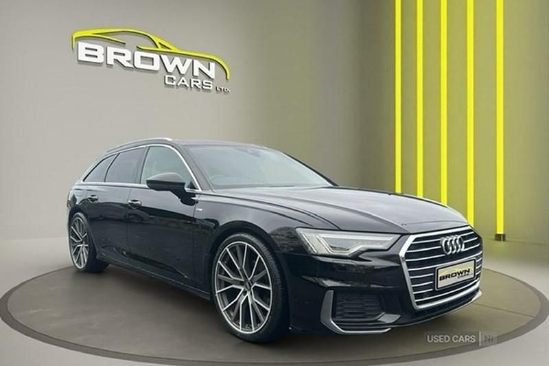 Black Used 2019 Audi A6 S-Line Estate | £20,495 (Fair price) - Image 1/1