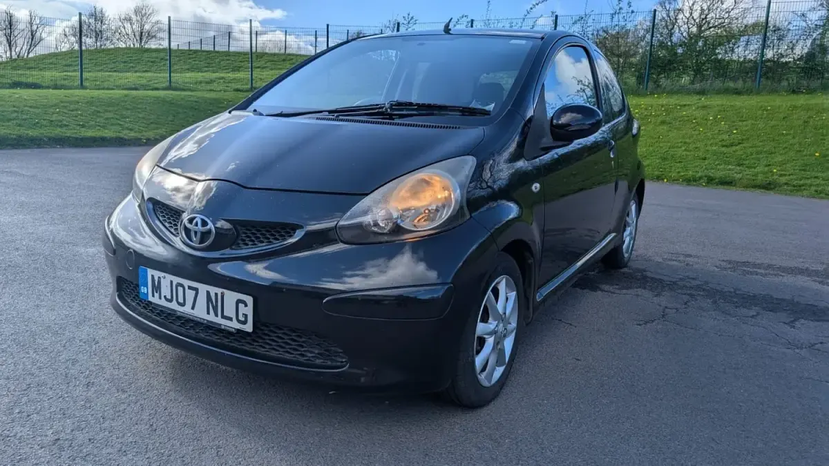Usado Toyota Aygo 2007 Negro Utilitario