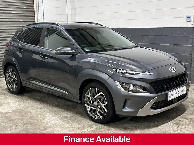 Grey Used 2022 Hyundai Kona Premium SUV | £16,495 (Fair price) - Image 1/4