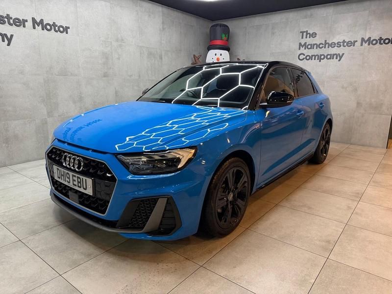 Blue Used 2019 Audi A1 Sportback S-Line Hatchback | £13,839 (Good price) - Image 1/4
