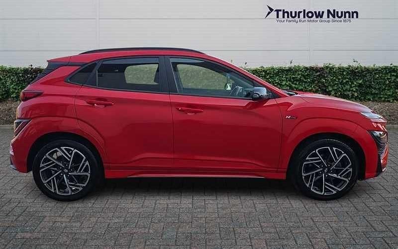 Used Hyundai Kona N Line 120 HP (88 kW) 2021 Red SUV