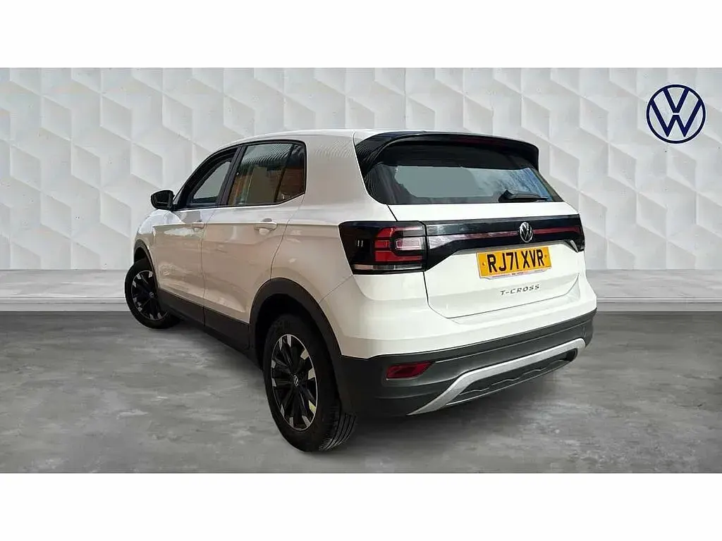 Used VW T-Cross S 95 HP (69 kW) 2022 White SUV