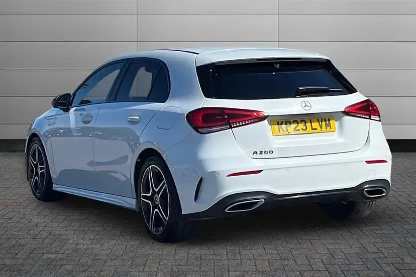 Used Mercedes A200 Executive 163 HP (119 kW) 2023 Polar white Hatchback