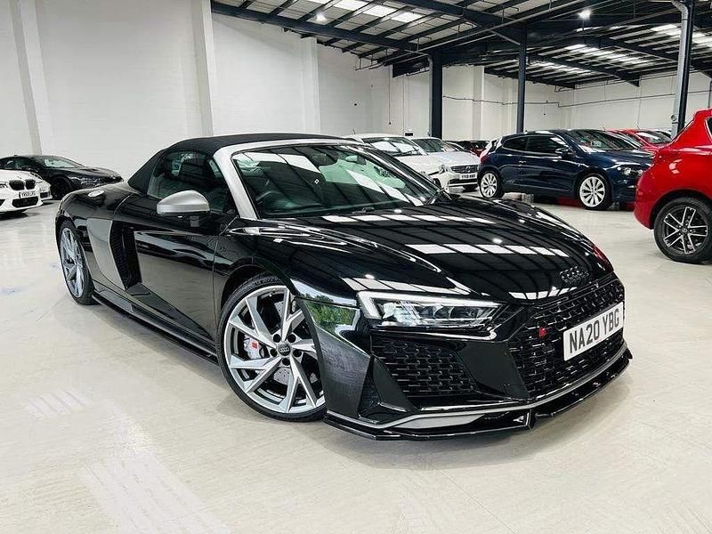 Used Audi R8 Spyder Performance 620 HP (456 kW) 2020 Black Cabriolet
