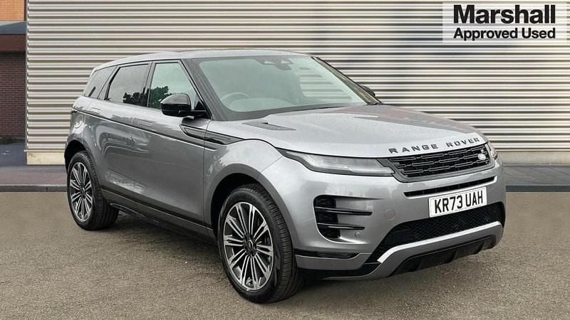 Eiger grey metallic Used 2023 Land Rover Range Rover evoque HSE Dynamic SUV | £36,746 (Expensive) - Image 1/4