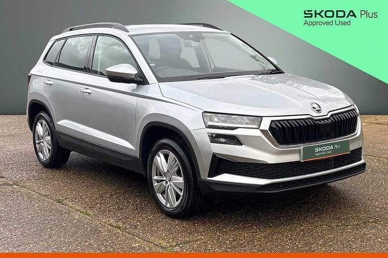 Used Skoda Karoq SE Drive 110 HP (80 kW) 2024 Brilliant silver metallic SUV