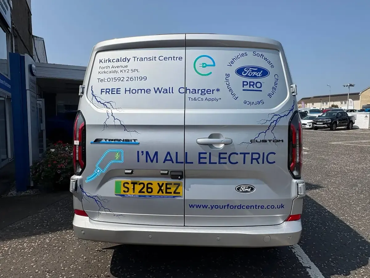 Used Ford Transit Custom Limited 100 kW (136 HP) 2026 Silver Van