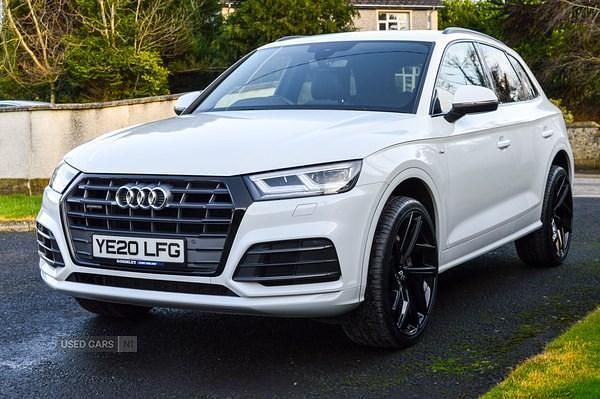 Used Audi Q5 S-Line 190 HP (139 kW) 2020 White SUV