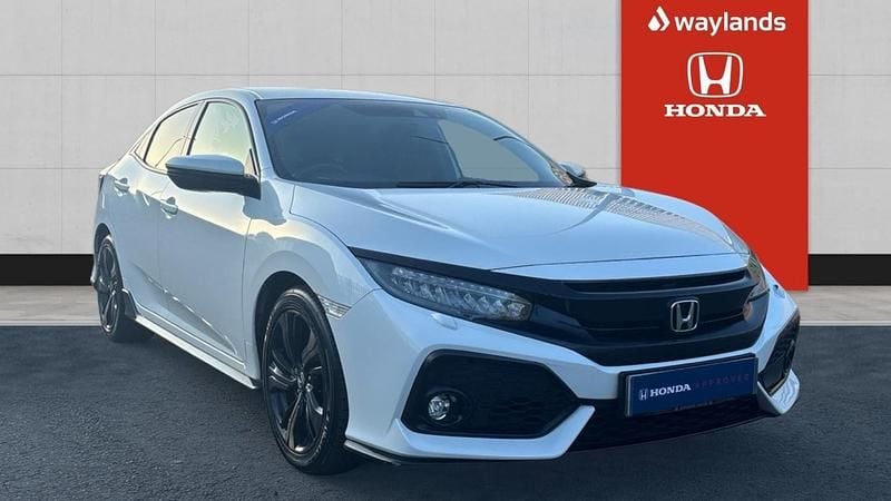 Used Honda Civic Sport 182 HP (133 kW) 2019 White Hatchback